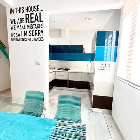 Bright Bookworm's Haven Apartment